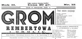 Grom Rembertowa newspaper clipping