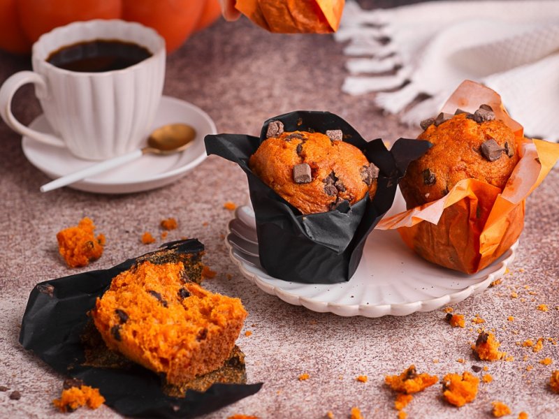 Muffin Pomarańczowo – Dyniowy 110 g