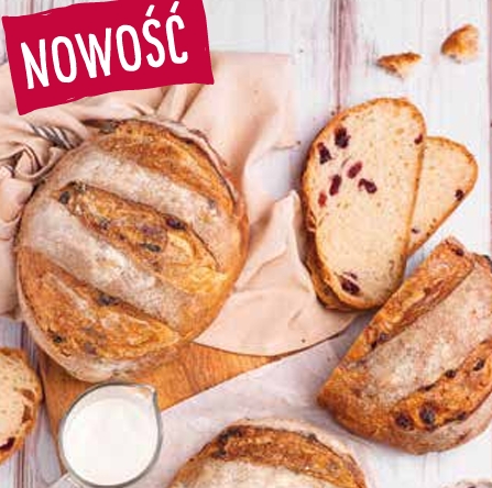 Chleb Jogurtowy z Żurawiną