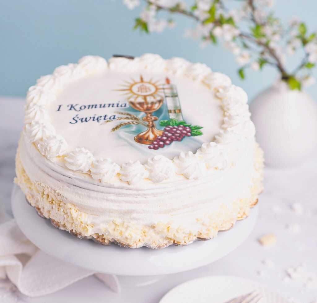 Wyjątkowe torty komunijne i ciasta na Pierwszą Komunię Świętą