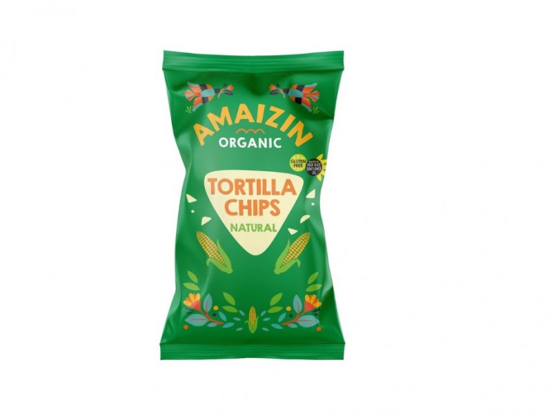 BEZGLUTENOWE Chipsy Tortilla BIO Solone 150 g