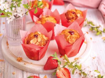 Muffin Graham z Truskawkami 110 g