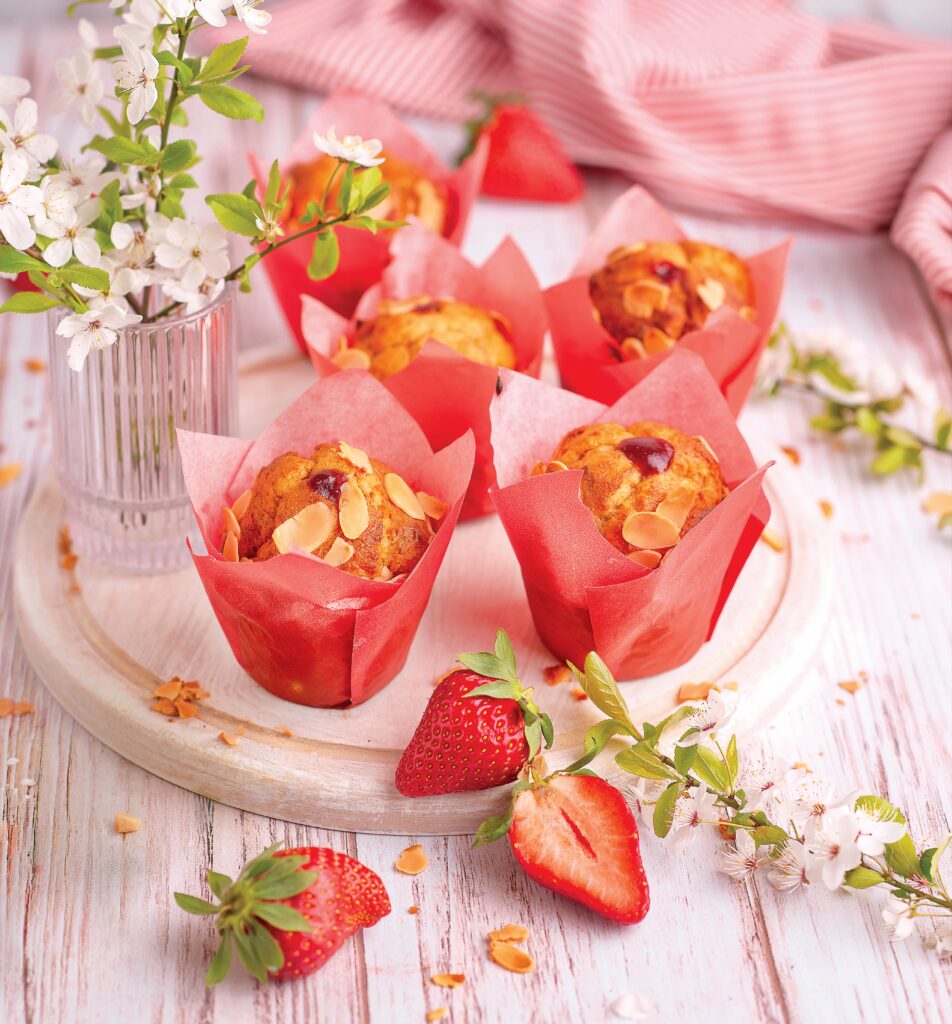Muffin Graham z Truskawkami 110 g